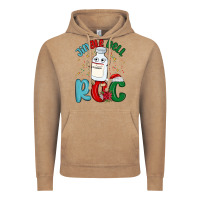 Vintage Coffee jingle bell roc Vintage Hoodie - MaliasSmallBusiness