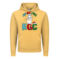 Vintage Mustard jingle bell roc Vintage Hoodie - MaliasSmallBusiness