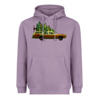 Lavender christmas vacation car Heavyweight Hoodie - Jasminsmagicworld
