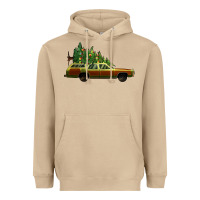 Mushroom christmas vacation car Heavyweight Hoodie - Jasminsmagicworld