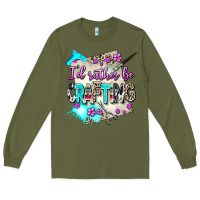 Army Green i d rather be crafting Long Sleeve Tee - AdoDesignShop
