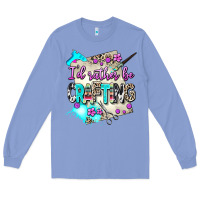 Colony Blue i d rather be crafting Long Sleeve Tee - AdoDesignShop