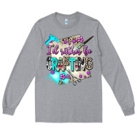 Heather Grey i d rather be crafting Long Sleeve Tee - AdoDesignShop