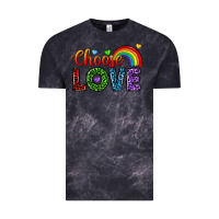 Cloud Black choose love Vintage Tee - texasbilliewilder