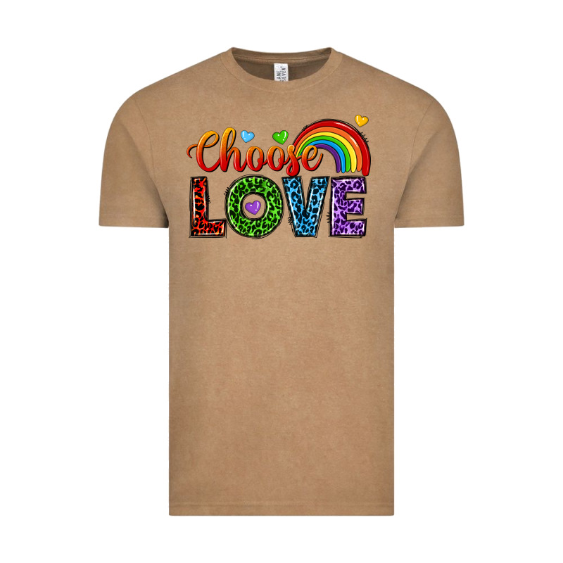 Choose Love Vintage Tee by texasbilliewilder | Teevron