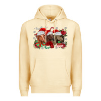Pina Colada christmas horses Premium Hoodie - MaliasSmallBusiness