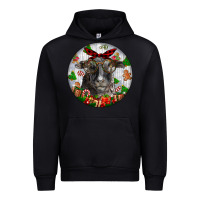 Black christmas dorper sheep Urban Hoodie - LillyAllenDesigns