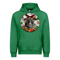 Emerald christmas dorper sheep Urban Hoodie - LillyAllenDesigns