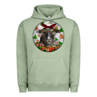 Pigment Oil Green christmas dorper sheep Urban Hoodie - LillyAllenDesigns