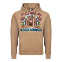 Vintage Coffee hot girls support their local library Vintage Hoodie - MaliasSmallBusiness