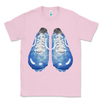 Bubblegum Pink blue cleats fa element Classic Tee - FaDigitalArtStudio