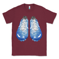 Burgundy blue cleats fa element Classic Tee - FaDigitalArtStudio