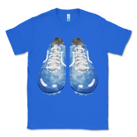 True Royal blue cleats fa element Classic Tee - FaDigitalArtStudio