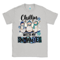 Moon Dust Chillin With My Snowmies Classic Tee - FaDigitalArtStudio