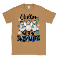 Toasted Coconut Chillin With My Snowmies Classic Tee - FaDigitalArtStudio