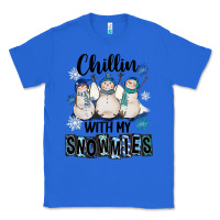 True Royal Chillin With My Snowmies Classic Tee - FaDigitalArtStudio