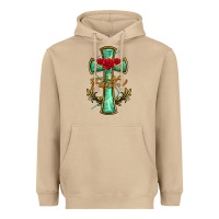 Mushroom cross faith Heavyweight Hoodie - BarkalooDesign