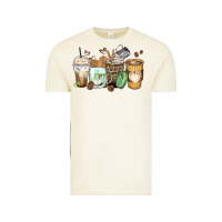 Vintage Arctic latte coffee cups Vintage Tee - Zillion Design Studio