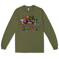 Army Green you are my sunshine autism awareness Long Sleeve Tee - SublimationCraftShop