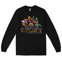 Black you are my sunshine autism awareness Long Sleeve Tee - SublimationCraftShop