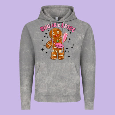 Vintage Hoodie sugar and spice