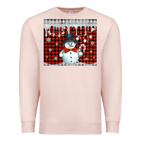 Pale Pink christmas snowman tumbler Premium Sweatshirt - Jasminsmagicworld