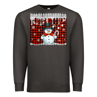 Smoke christmas snowman tumbler Premium Sweatshirt - Jasminsmagicworld