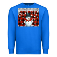 True Royal christmas snowman tumbler Premium Sweatshirt - Jasminsmagicworld