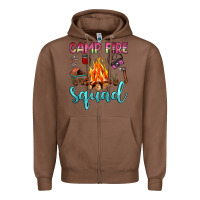 Chestnut camp fire squad Zipper Hoodie - JahusDesignShop
