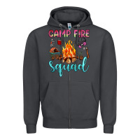 Smoke camp fire squad Zipper Hoodie - JahusDesignShop