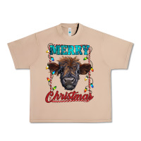 Burro merry christmas highland calf baby cow Urban Heavy Tee - RanaPortraitStore