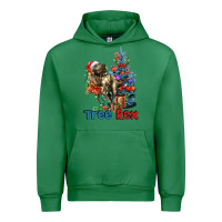 Emerald Tree Rex T-Rex Urban Hoodie - LillyAllenDesigns