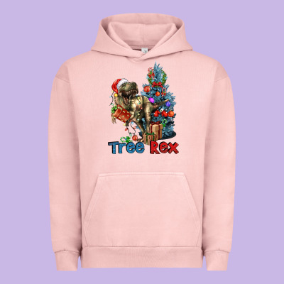 Tree Rex T-rex Urban Hoodie Designed By Lillyallendesigns