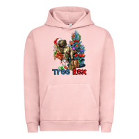 Pigment Salmon Tree Rex T-Rex Urban Hoodie - LillyAllenDesigns