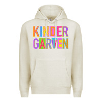 Oatmeal Heather kindergarten Premium Hoodie - NancyCooperArtShop