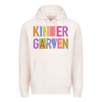 Pale Pink kindergarten Premium Hoodie - NancyCooperArtShop