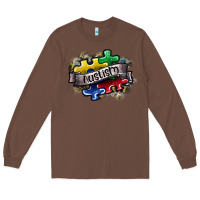 Chestnut austism Long Sleeve Tee - SublimationCraftShop