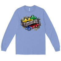 Colony Blue austism Long Sleeve Tee - SublimationCraftShop