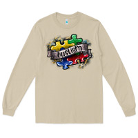 Mushroom austism Long Sleeve Tee - SublimationCraftShop