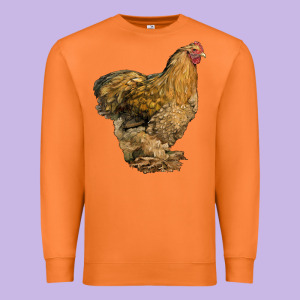 Cochin Chicken Premium Sweatshirt Designed By Lillyallendesigns