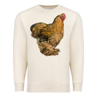Sandshell Cochin Chicken Premium Sweatshirt - LillyAllenDesigns