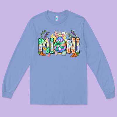Easter Day Mini Long Sleeve Tee Designed By Neo Western