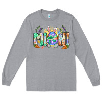 Heather Grey Easter Day mini Long Sleeve Tee - Neo Western