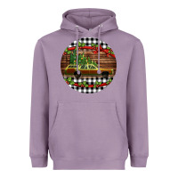 Lavender Christmas vacation car Christmas Heavyweight Hoodie - Jasminsmagicworld