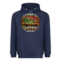 Navy Christmas vacation car Christmas Heavyweight Hoodie - Jasminsmagicworld