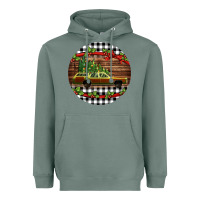 Sage Christmas vacation car Christmas Heavyweight Hoodie - Jasminsmagicworld