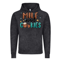 Vintage Black milf and cookies Vintage Hoodie - MaliasSmallBusiness