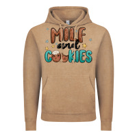 Vintage Coffee milf and cookies Vintage Hoodie - MaliasSmallBusiness