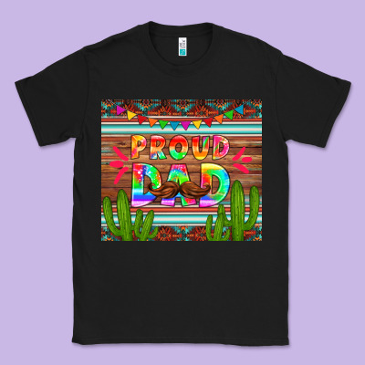 Proud Dad Tumbler Classic Tee Designed By Hra Design Shop