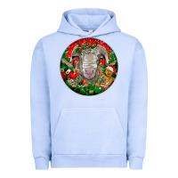 Pigment Grape Ice christmas rambouillet sheep Urban Hoodie - LillyAllenDesigns